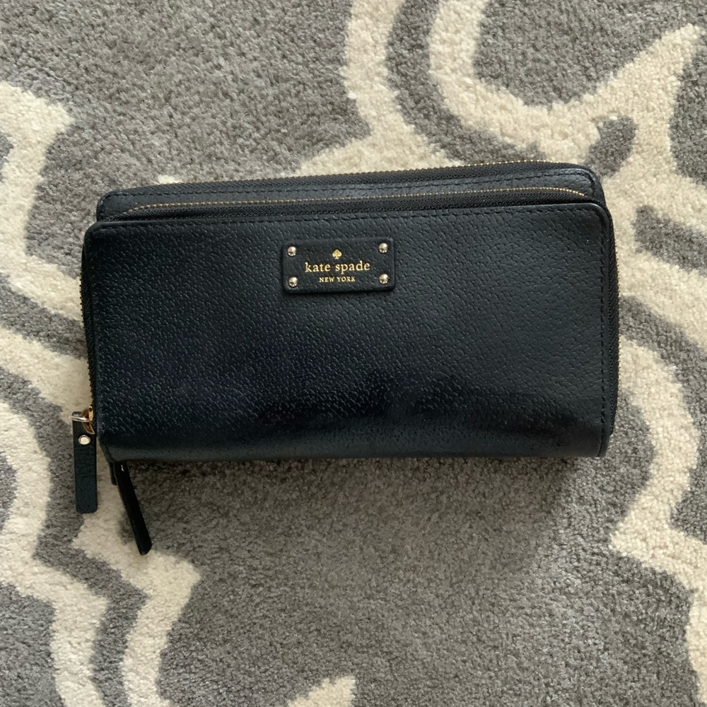 Kate Spade black wallet